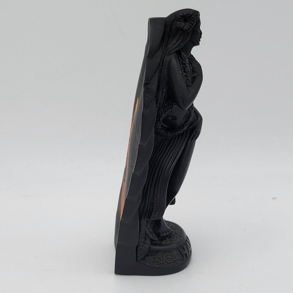Vintage Coco Joe’s Lava Stone Figurine – Model No. 14053 – 4.75” Hawaiian Hula M - Picture 2 of 5